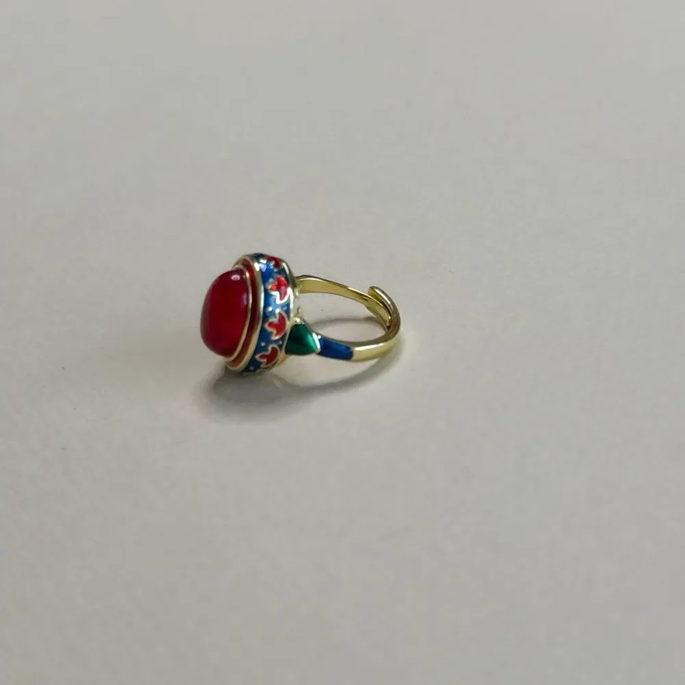 Boho crystal Ring S1090 - Picture 3 of 4